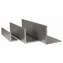 TIBU Aluminium L-Profil gleichschenklig Winkelprofil Aluwinkel am Stück 10 x10 x 2 mm 1000 mm