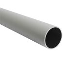 Aluminium Rundrohr Ø 43 x 2 mm Weiß eloxiert RAL 9002  Länge: 900 mm / 90 cm / 0,9 m